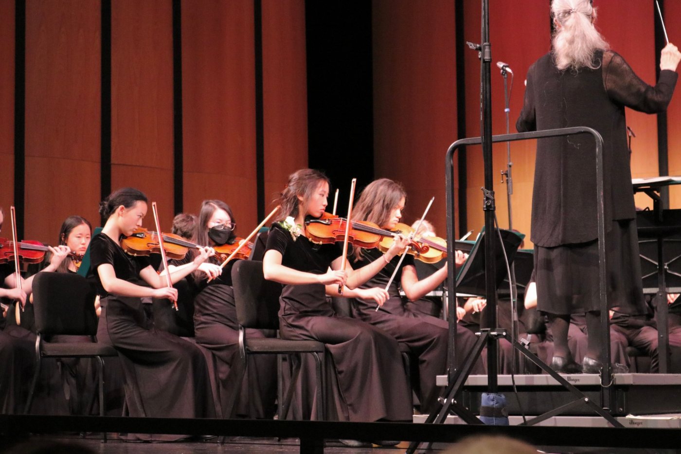 In the strings: second violin